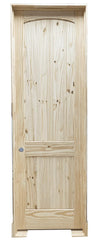 36 in x 96 in Knotty Pine Prehung Interior Door