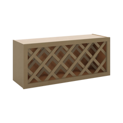 J&K Hazel H8 Wine Rack - 36" W x 15" H x 12" D