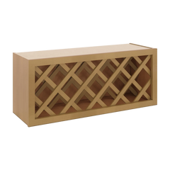 J&K Butterscotch B8 Wine Rack - 36" W x 15" H x 12" D