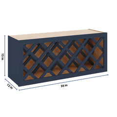 J&K Naval B7 Wine Rack - 36" W x 15" H x 12" D