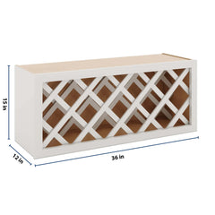 J&K Pure B5 Wine Rack - 36" W x 15" H x 12" D