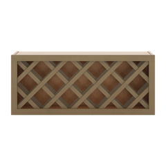 J&K Hazel H8 Wine Rack - 36" W x 15" H x 12" D