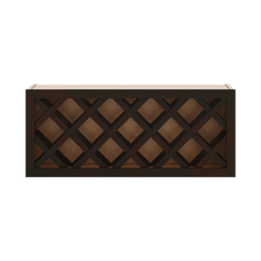 J&K Espresso K8 Wine Rack - 36" W x 15" H x 12" D