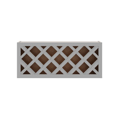 J&K Castle Grey S5 Wine Rack - 36" W x 15" H x 12" D