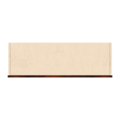J&K Mahogany J5 Wine Rack - 36" W x 15" H x 12" D