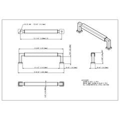 Nash 128 mm Center-to-Center Bar Pull