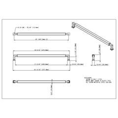 Nash 18" Center-to-Center Appliance Pull