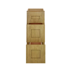 Modernform Cabinet Natural Shaker 12" W X 34 1/2" H X 24" D  3 Drawer Base Cabinet