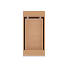 Modernform Cabinet Gloss White 12" W X 34 1/2" H X 24" D  3 Drawer Base Cabinet