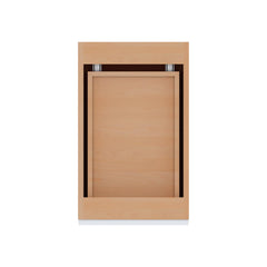 Modernform Cabinet Matte White 15" W X 34 1/2" H X 24" D  3 Drawer Base Cabinet