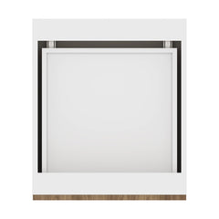 Modernform Cabinet Walnut 21" W X 34 1/2" H X 24" D  3 Drawer Base Cabinet