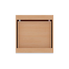 Modernform Cabinet Gloss White 24" W X 34 1/2" H X 24" D  3 Drawer Base Cabinet