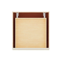 Modernform Cabinet Slim Dove White 24" W X 34 1/2" H X 24" D  3 Drawer Base Cabinet