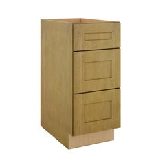 Modernform Cabinet Natural Shaker 30" W X 34 1/2" H X 24" D  3 Drawer Base Cabinet