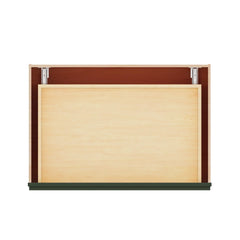 Modernform Cabinet Slim Sage Green 36" W X 34 1/2" H X 24" D  3 Drawer Base Cabinet