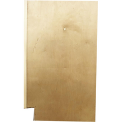 36 in. Sink Bathroom Vanity Cabinet in Unfinished Poplar | Shaker Style