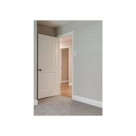 24 in x 80 in White Shaker 2-Panel Solid Core Primed MDF Interior Door Slab