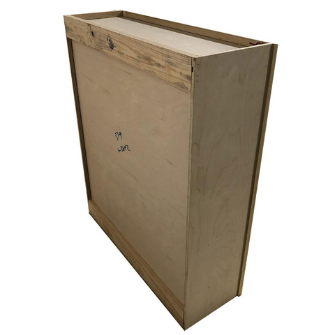 Kitchen Wall Cabinet | Unfinished Poplar | Shaker Style | 36x42x12 in.