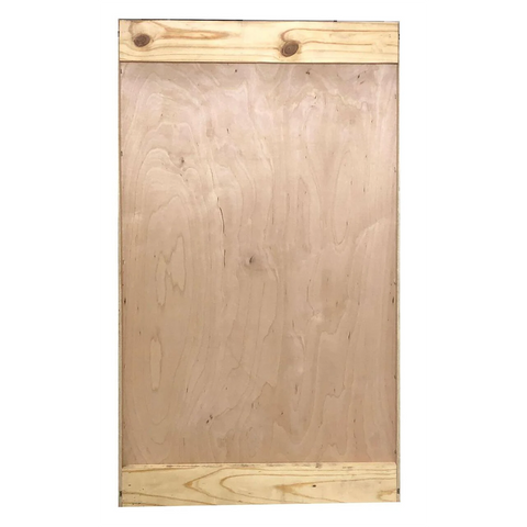 Kitchen Wall Cabinet | Unfinished Poplar | Shaker Style | 24 in x 42 in x 12 in