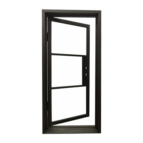 2/8x6/8 Wrought Iron Prehung Front Door