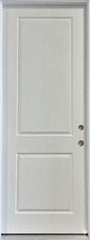36 in. x 96 in. 2 Panel Primed 20 Min. Fire-Rated House-to-Garage Single Prehung Door