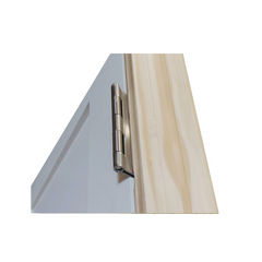 36 in x 80 in Shaker 5-Panel Solid Core Primed MDF Prehung Interior Door