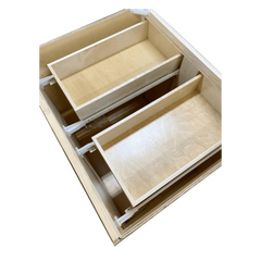 Kitchen Base Cabinet | Unfinished Poplar | Shaker Style | 36 in