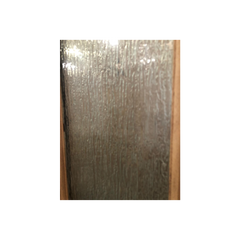 4/5x6/8 Exterior Mahogany Door with 4 Lites Without Trim and One Sidelight