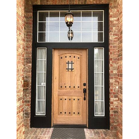 3/0x6/8 Speakeasy Mahogany Prehung Exterior Door