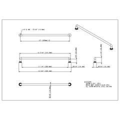 Davis 305 mm Center-to-Center Bar Pull