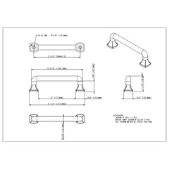 Griffin 96 mm Center-to-Center Bar Pull