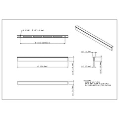 Brewer 224 mm Center-to-Center Pinch Pull