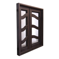 SBM Encinitas 5/9x6/8 Wrought Iron Prehung Front Door