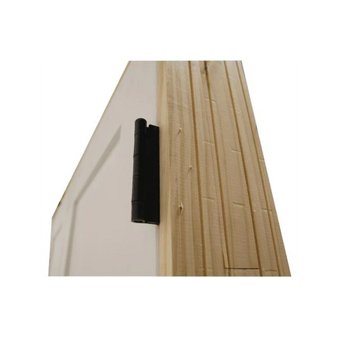 28 in x 80 in Shaker 5-Panel Solid Core Primed MDF Prehung Interior Door