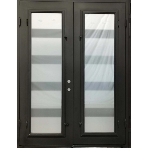 6/0x8/0 5 Lite Wrought Iron Exterior Door