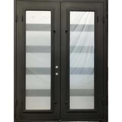 6/0x8/0 5 Lite Wrought Iron Exterior Door