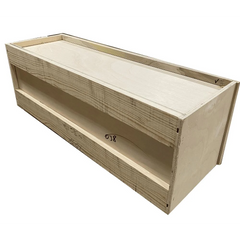 Kitchen Wall Cabinet | Unfinished Poplar | 33x12x12 in.