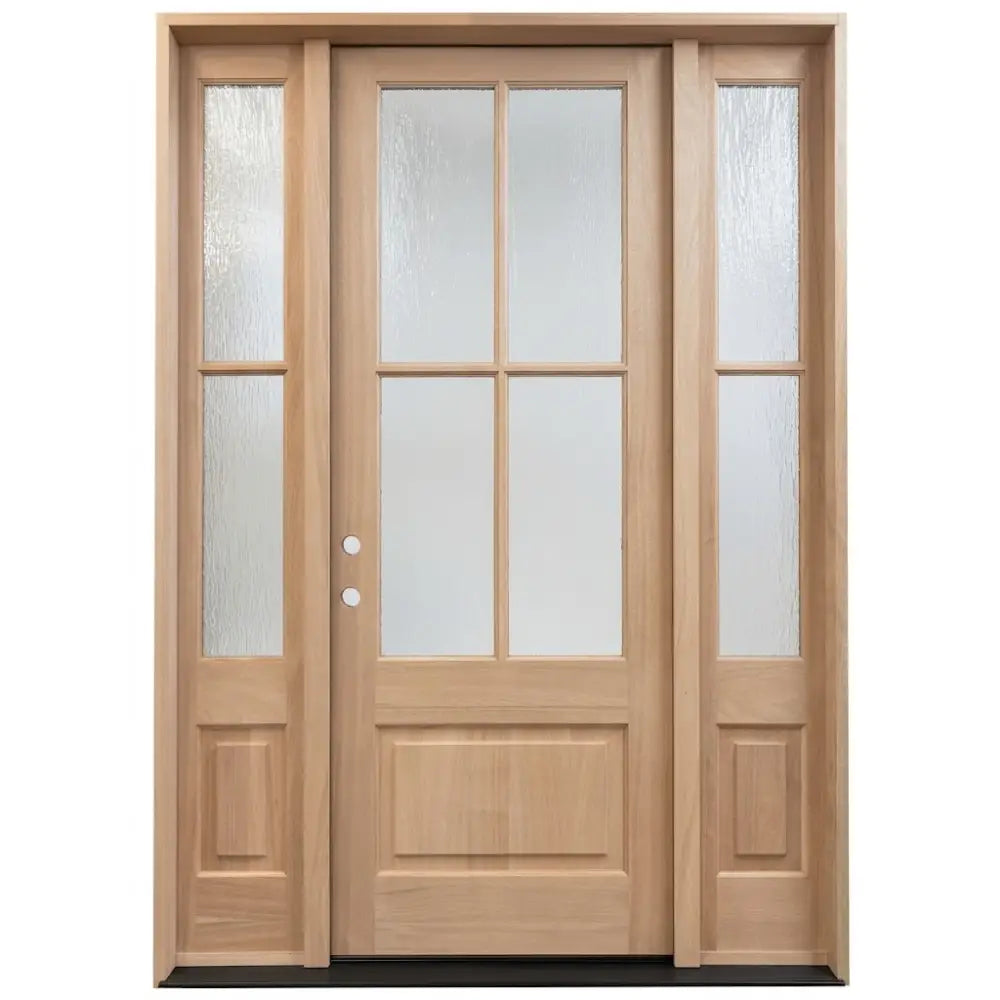 5_9x8_0ExteriorMahoganyDoor4LitewithSidelights