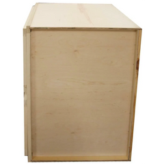 Kitchen Wall Cabinet | Unfinished Poplar | Shaker Style | 36x24x24 in.