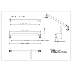 Ogden 224 mm Center-to-Center Bar Pull