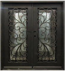 6/0x6/8 Violet Exterior Wrought Iron Door