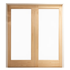 6/0x6/8 1 Lite Pine Prehung Interior French Door