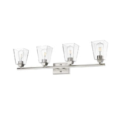 Vivio Blair 4-Light Clear Glass Vanity - NK