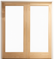 6/0x6/8 1 Lite Pine Prehung Interior French Door