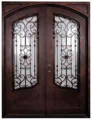 Audrey Double Wrought Iron Door