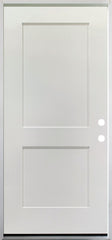 36 in. x 79 in. 2 Panel Primed 20 Min. Fire-Rated House-to-Garage Single Prehung Interior Door