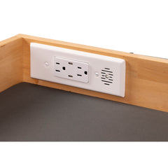 15" Charging Drawer for Bath with In-Drawer Outlets & Charging Ports