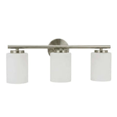 3-Light WH Glass Vanity - NK