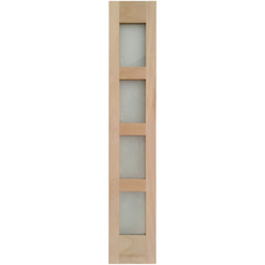 14x80 in. Mahogany Sidelite Slab | 4 Lite