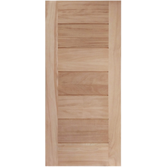 36x80 in Exterior Wood Door Slab | 7 Panel